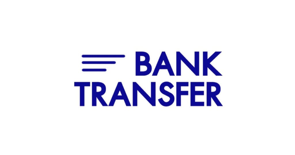 GDINFINITY Casino Available Payment Methods: Bank Transfer